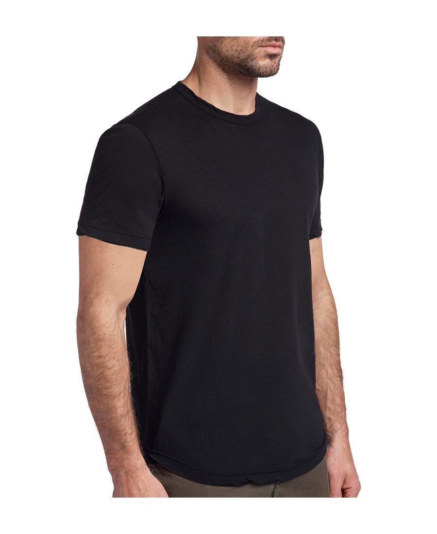 James Perse Classic Short-sleeve T-shirt In Black