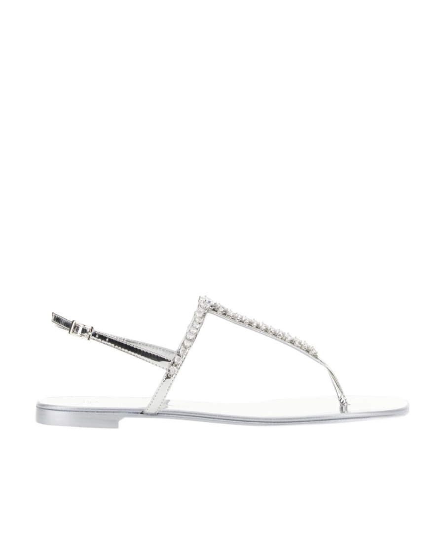 Giuseppe Zanotti Minnah Crystal-embellished Sandals In White