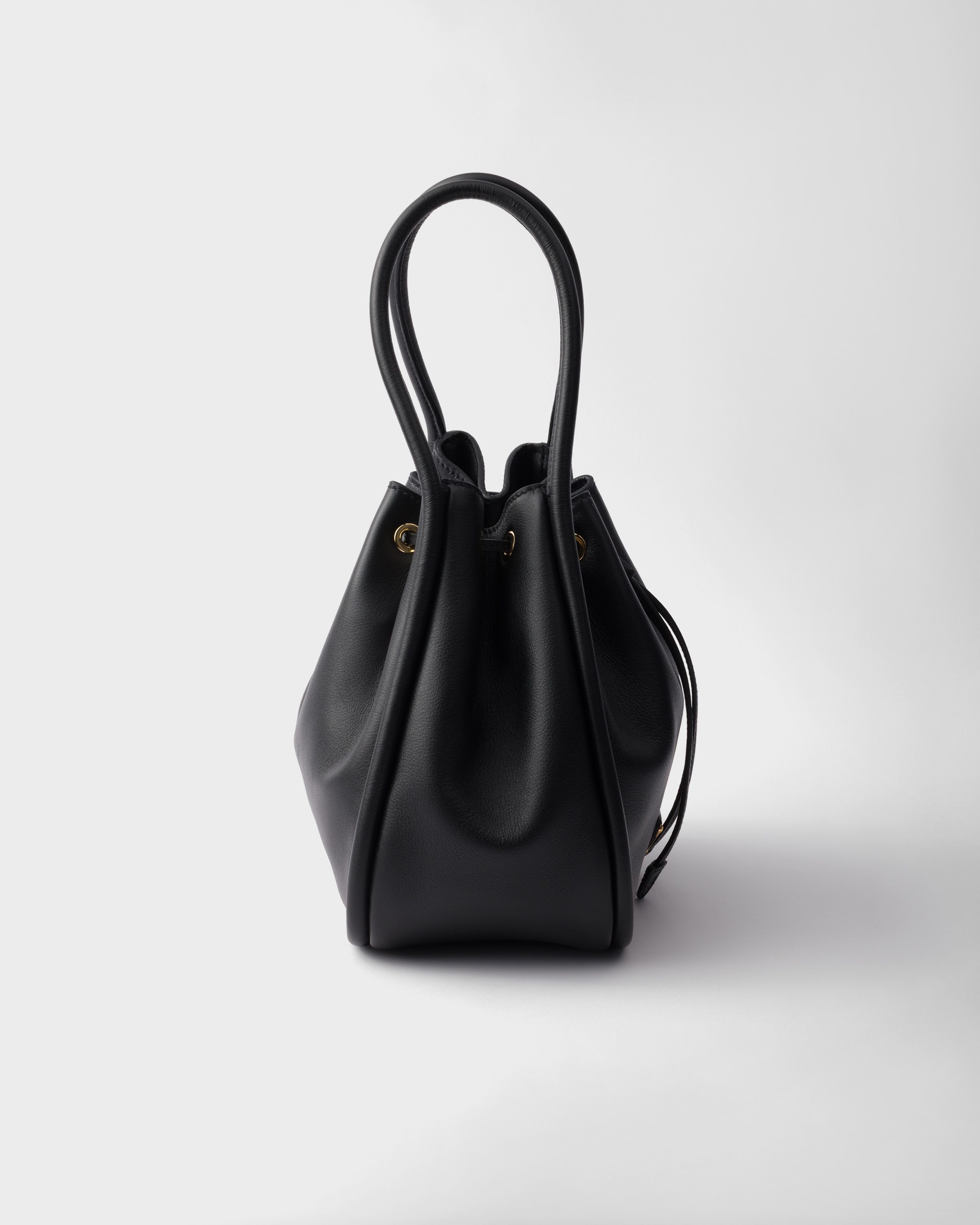 Prada Darling Leather Mini Bucket Bag