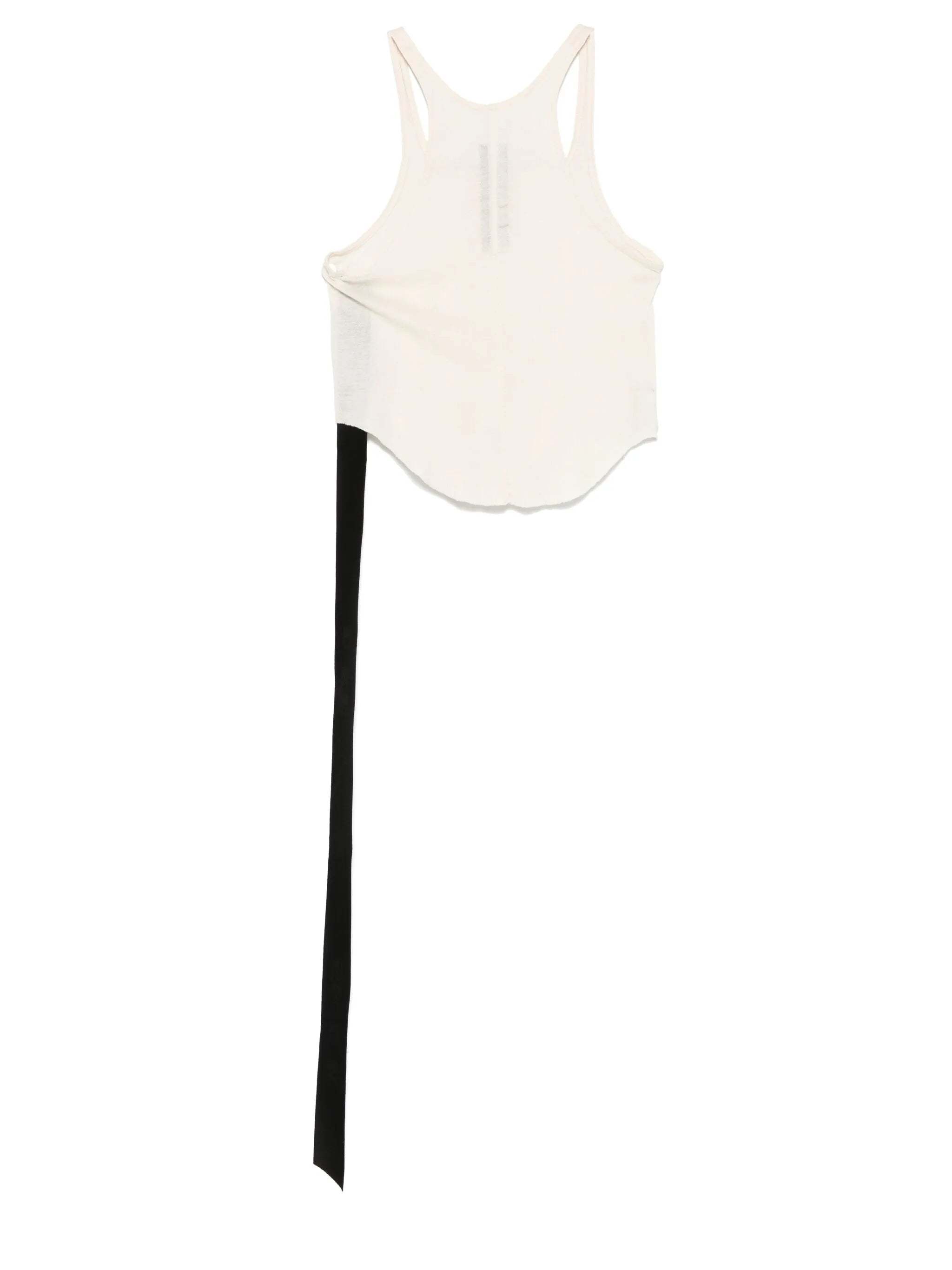 Rick Owens Drkshdw Cropped Tank Top In White