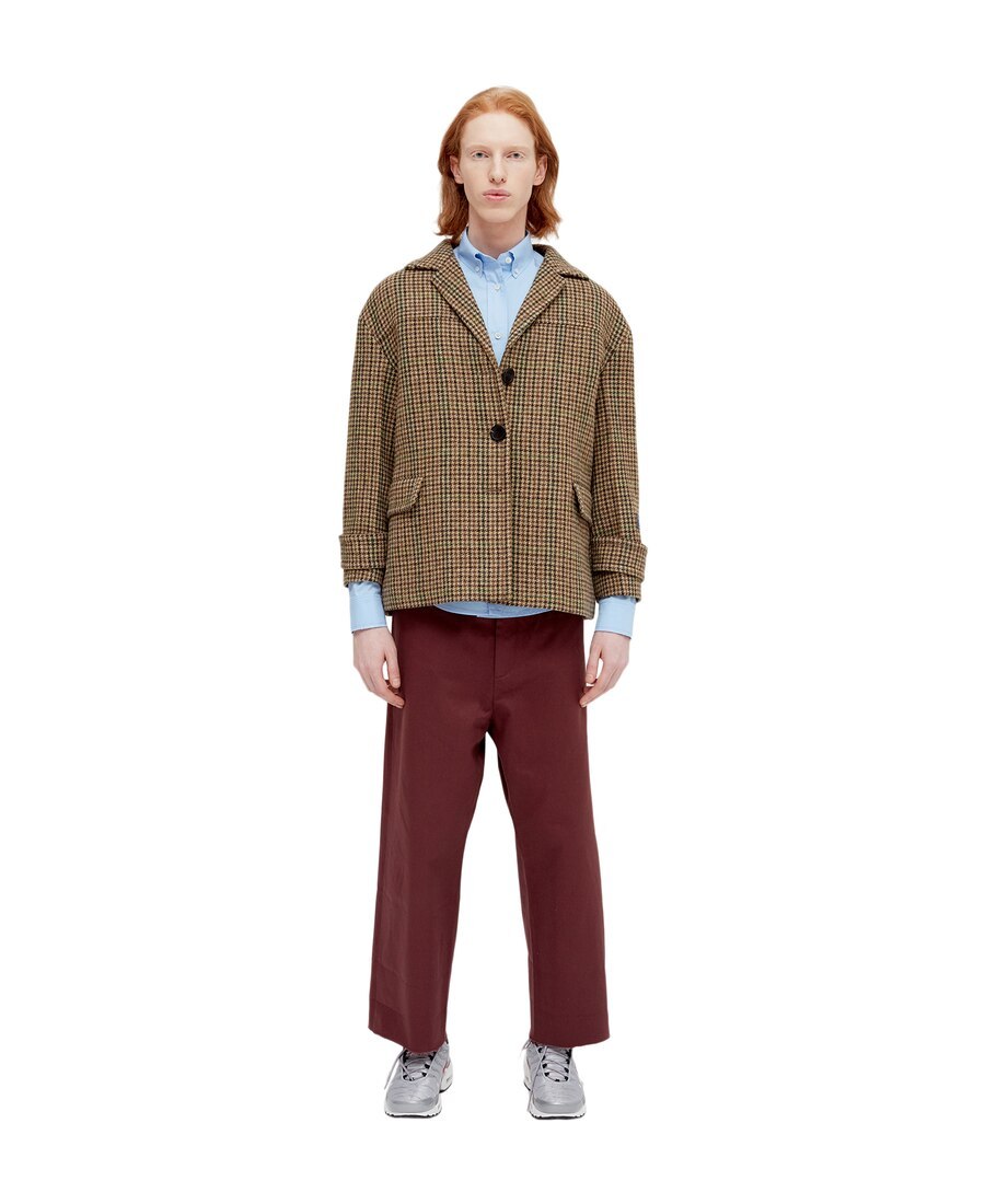 We11 Done Thousand Bird Suit Jacket In Brown