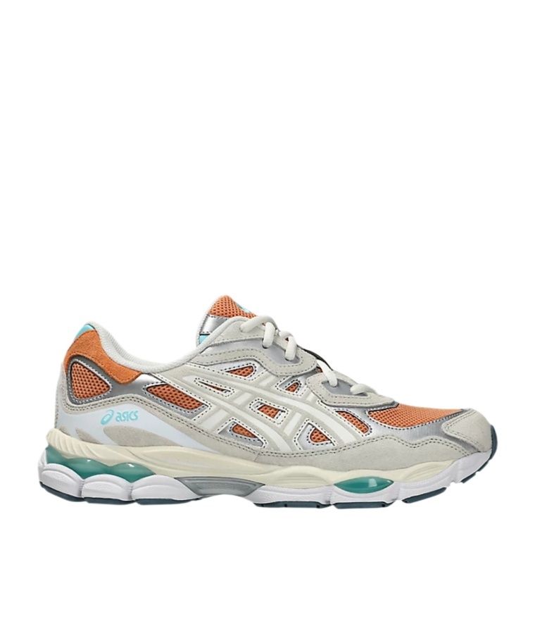 Asics Gel-nyc Logo-print Sneakers In Brown