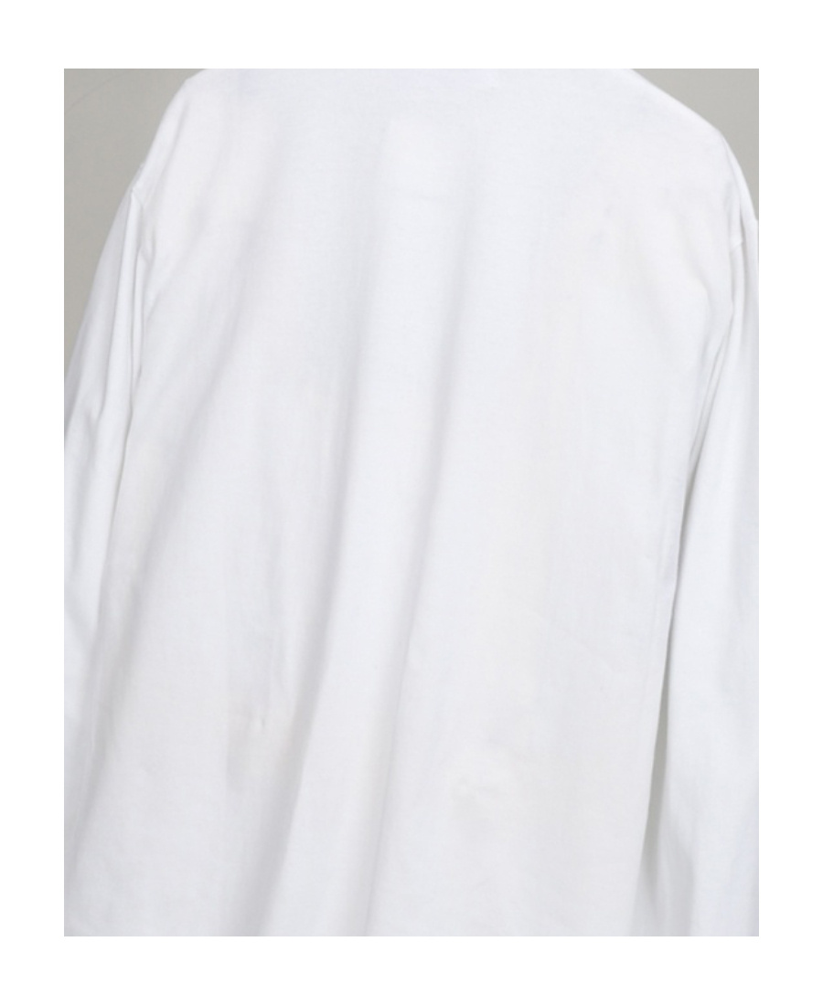 Comme Des Garçons Play Embroidered Logo T-shirt In White