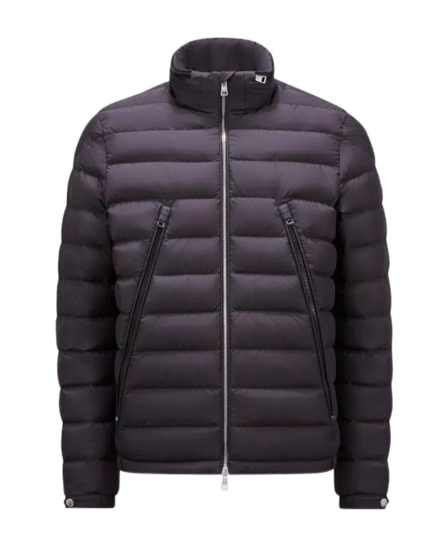 Moncler Alfit Short Down Jacket Black In Black