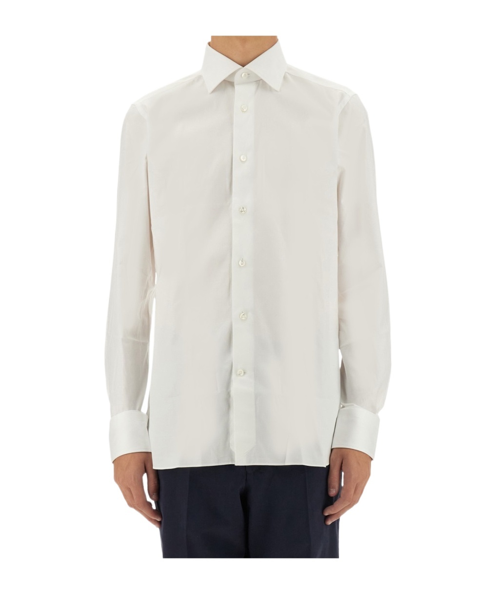ZEGNA ZEGNA LONG SLEEVED REGULAR FIT SHIRT