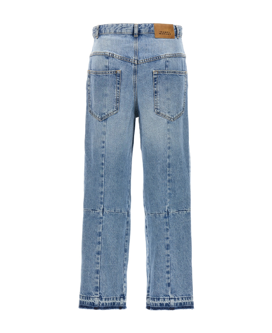 Isabel Marant Blue Norela Jeans In Blue