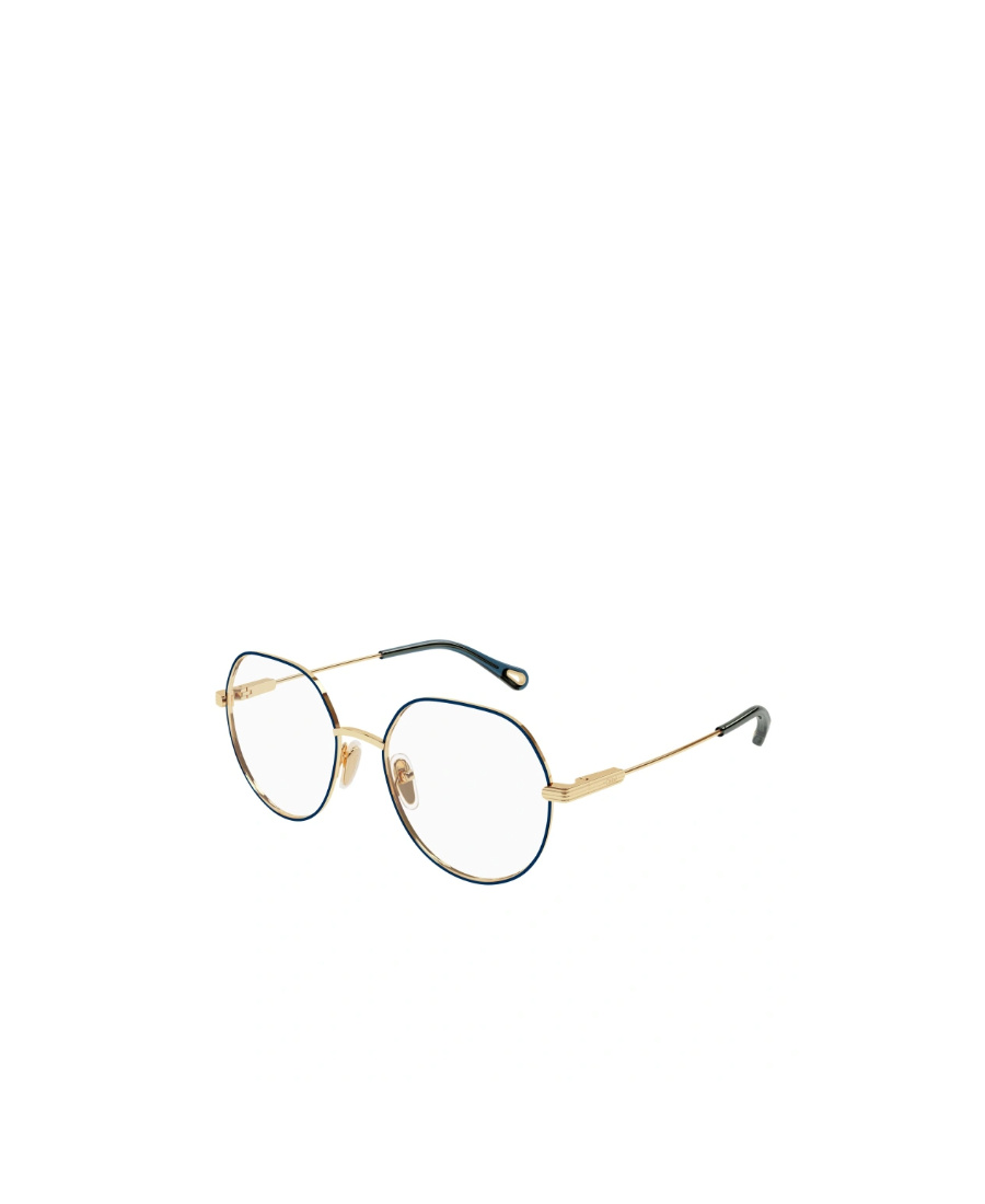Chloé Benjamine Round-frame Glasses In White