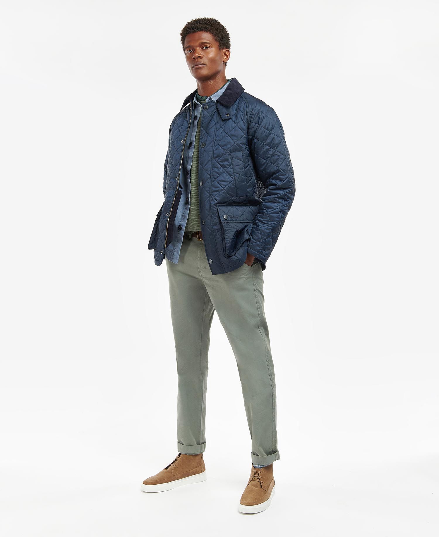 BARBOUR QUILTED CASUAL JACKET