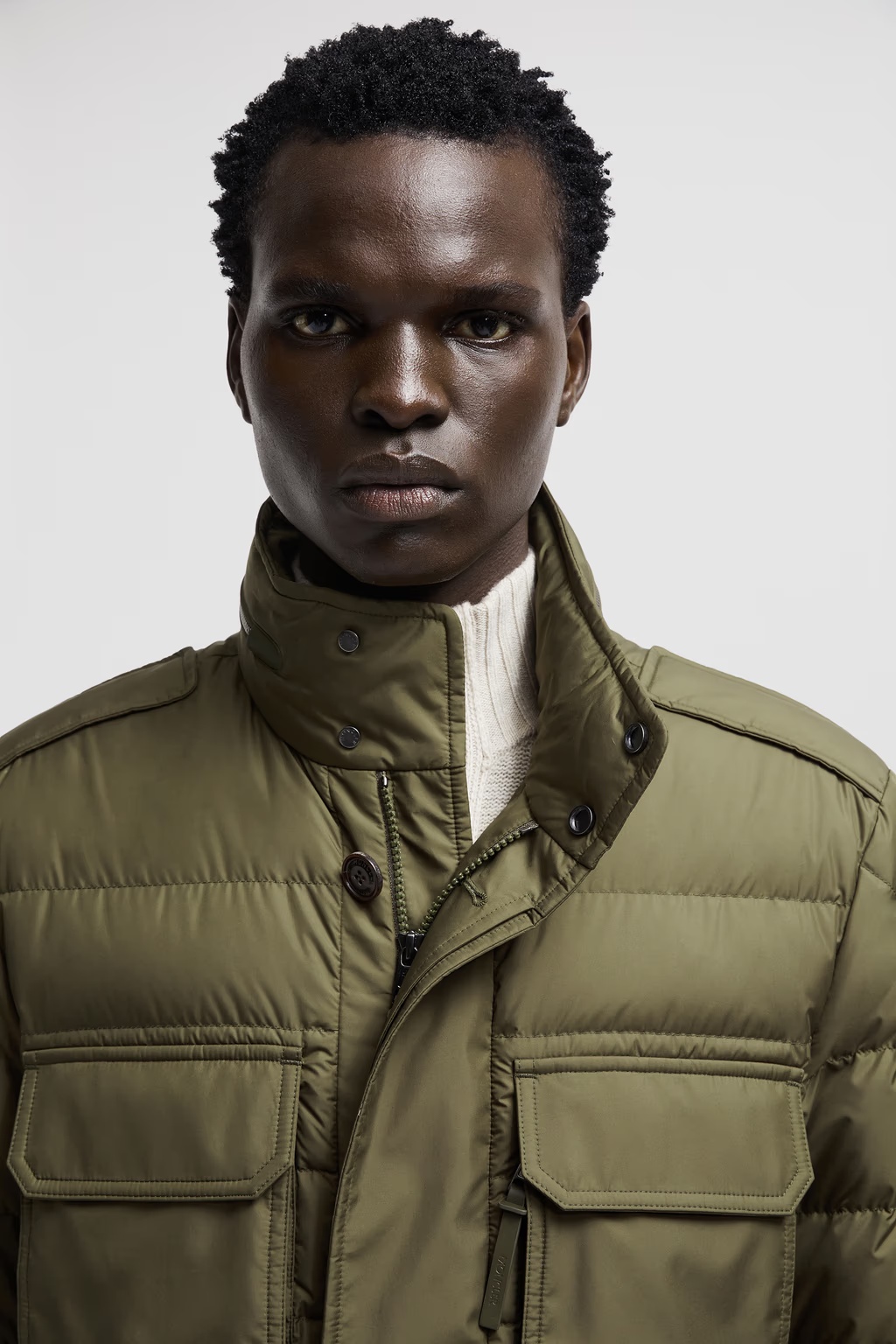 Moncler Fuciade Down Jacket In Green