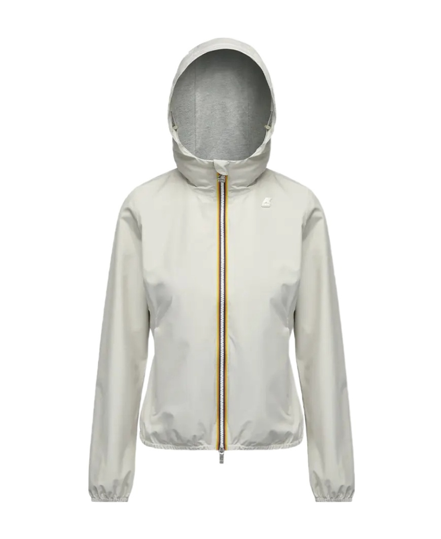 K-way Laurette Plus.2 Double Short Down Jacket In White
