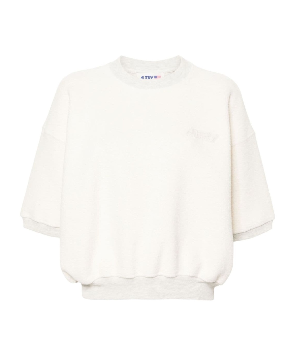 Shop Autry Logo-patch T-shirt In White