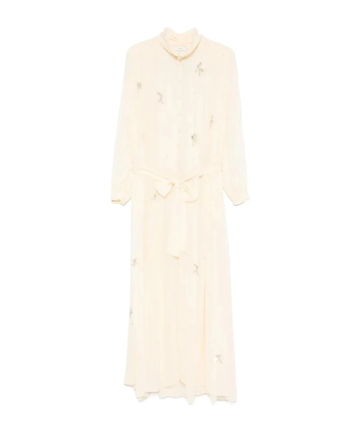 Forte Forte Carousel Des Sylphes Dress In Neutral