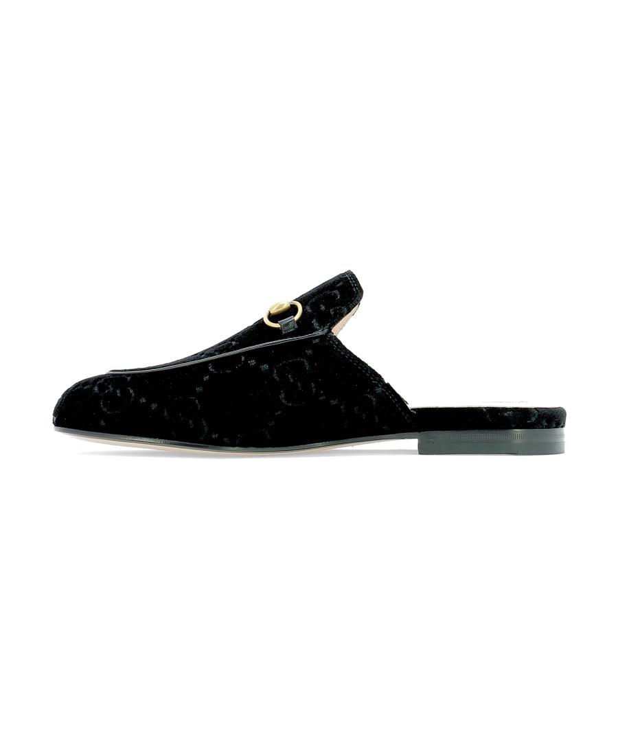 Gucci Princetown Muller Shoes In Black