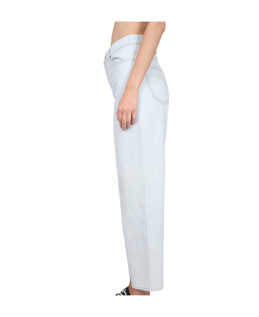 Kenzo Women Carrot Fit Jeans In Blue