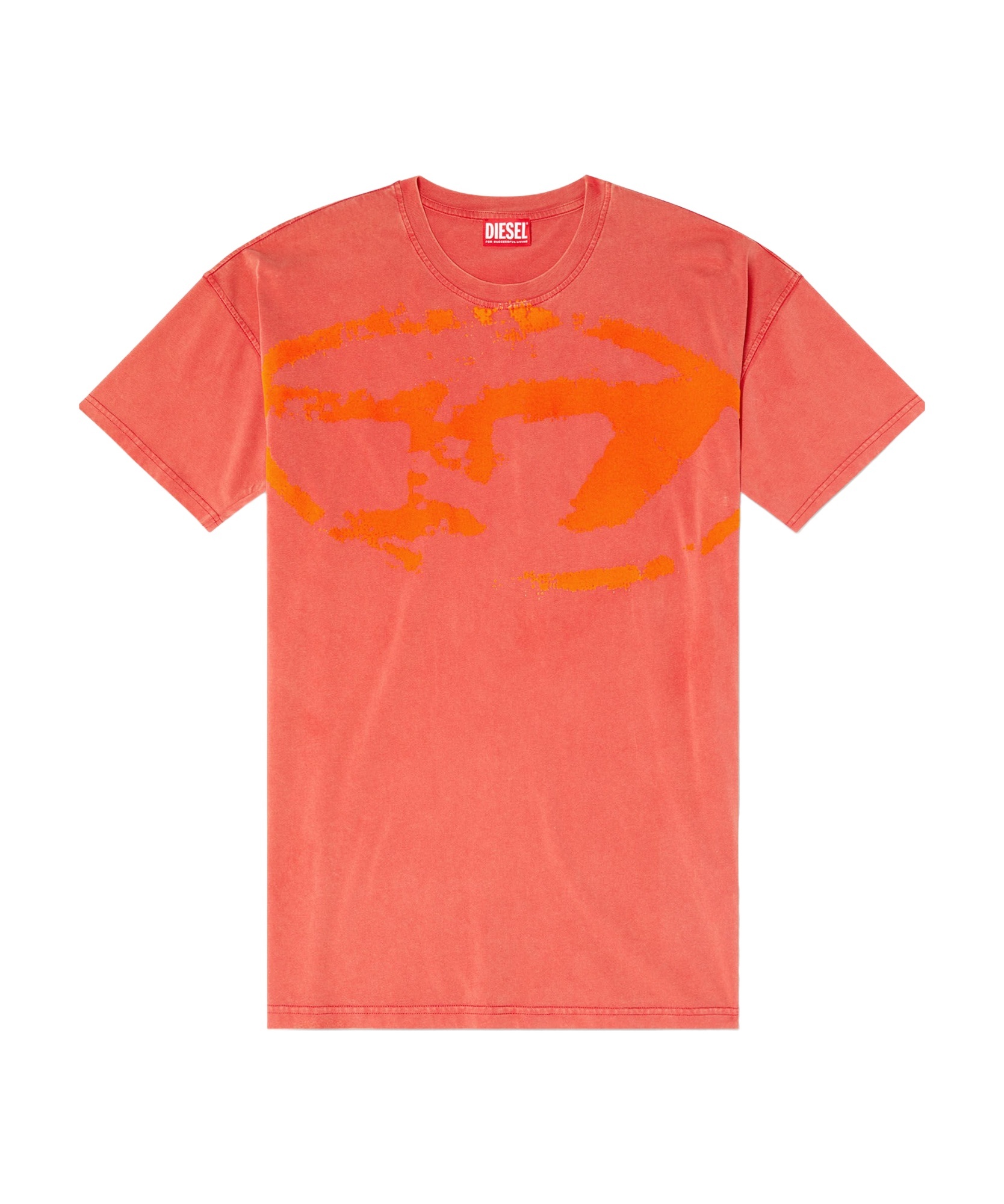 Diesel Short-sleeved T-shirt In Pink