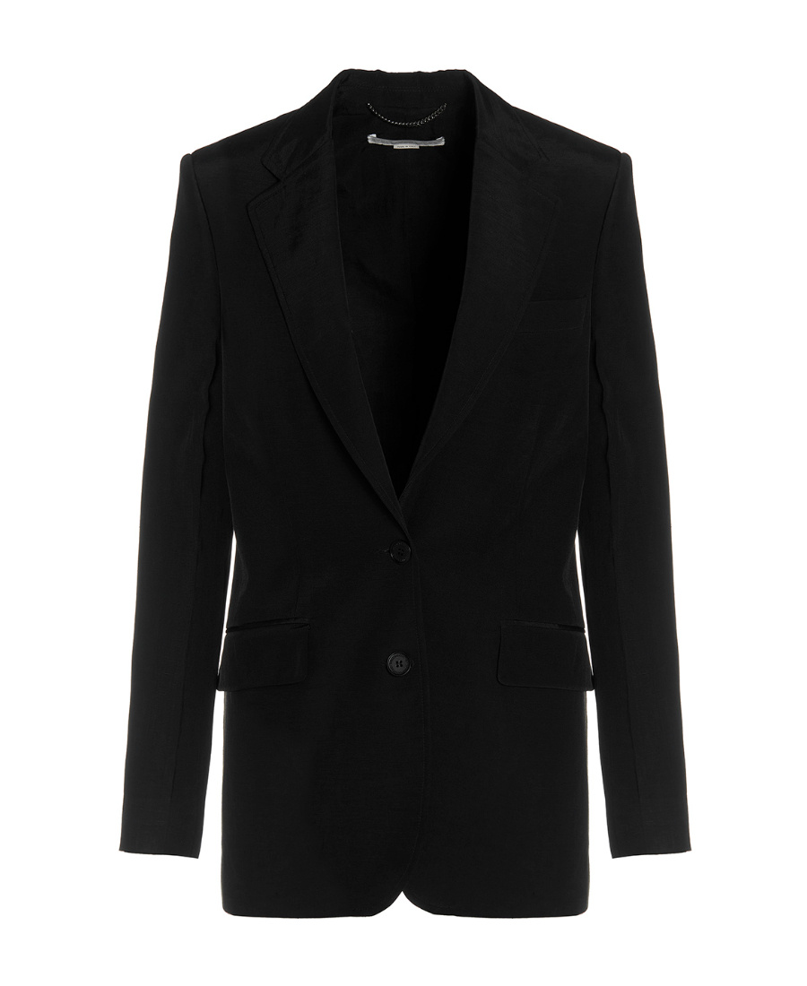 Stella Mccartney Single-breasted Suit Jacket In Black