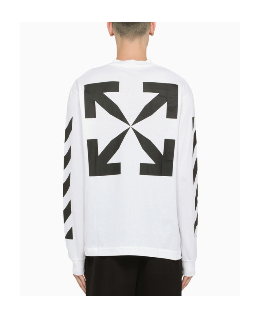 Off-white Dripping Arrows Print Hooded Sweatshirt