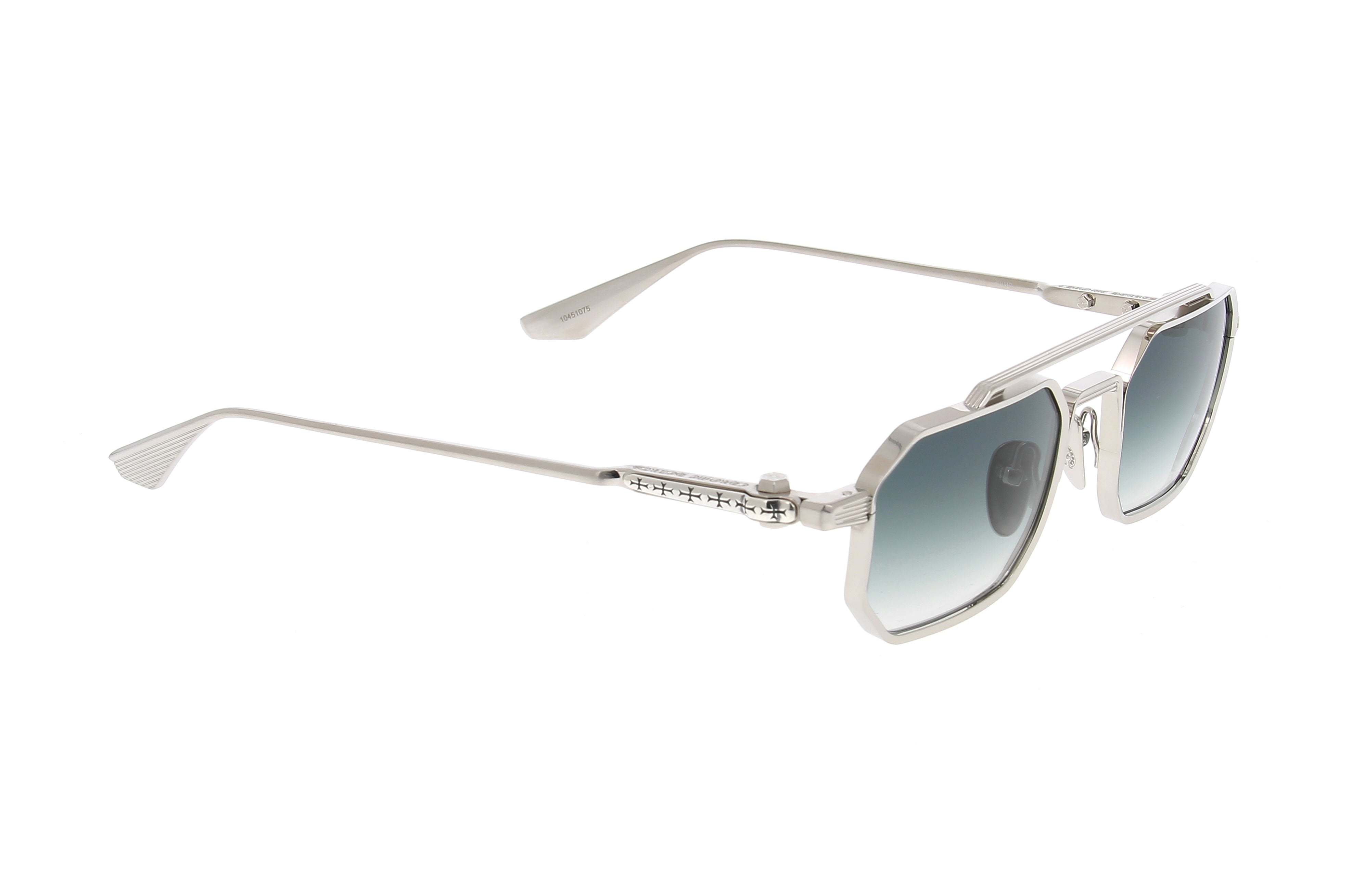 Chrome Hearts Full Frame Sunglasses In Silver
