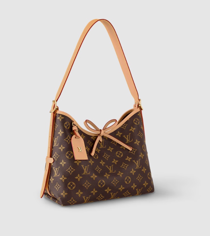 Pre-owned Louis Vuitton Small Carryall Shoulder Backpack In Brown