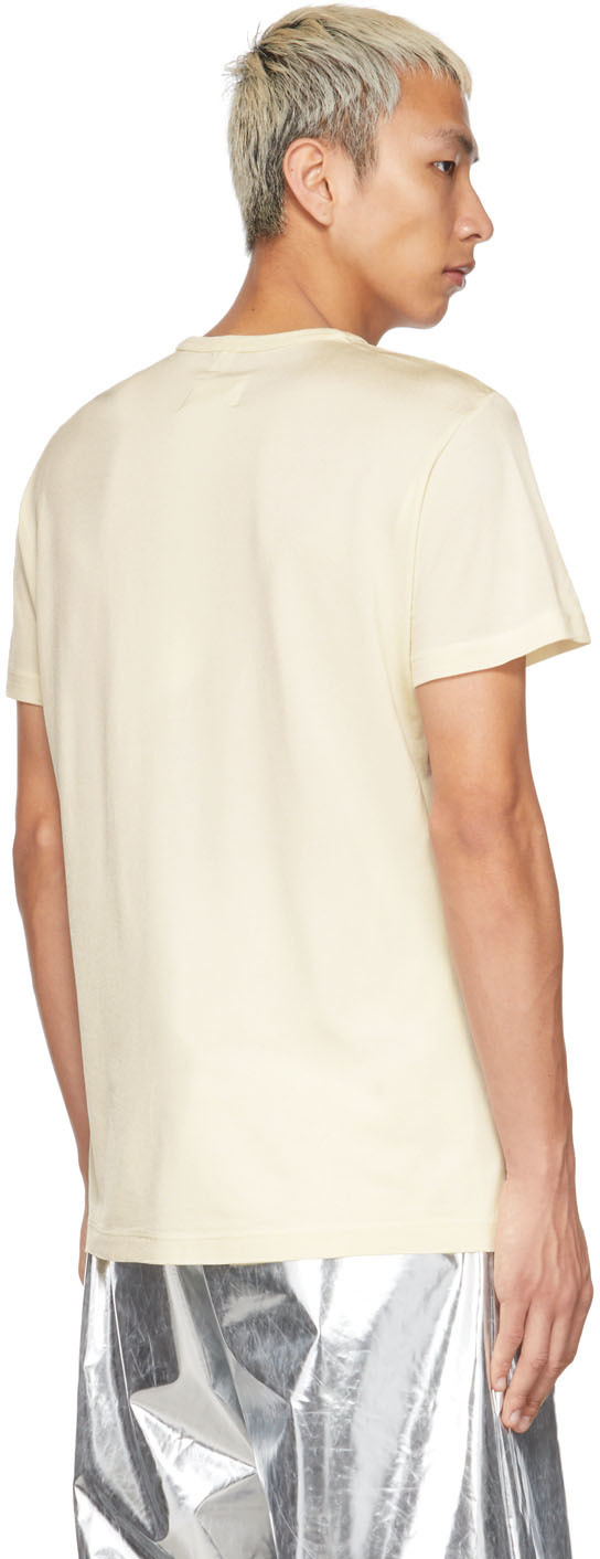 Doublet T-shirt With Round Neck And Short Sleeves In White