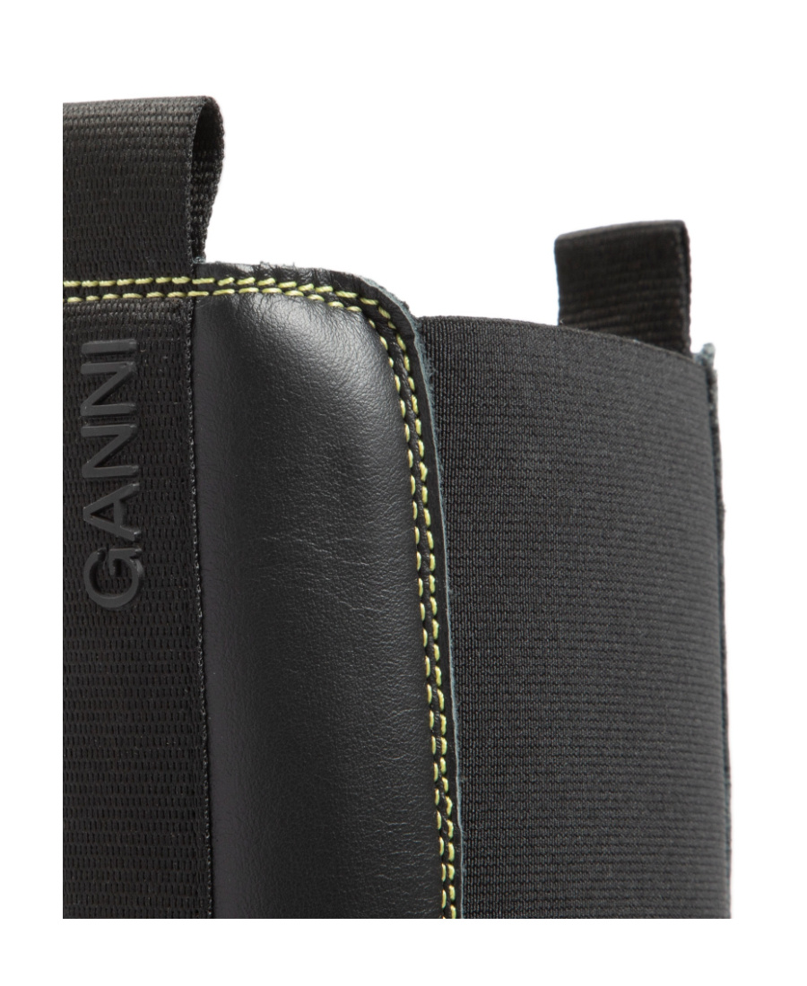 GANNI KNEE CHELSEA BOOTS