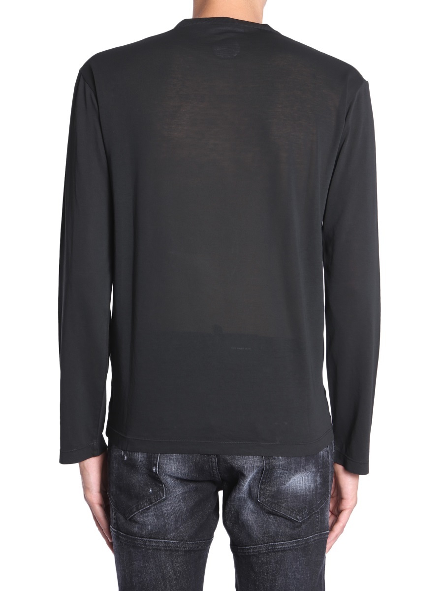 Dsquared2 Run Dan Printed T-shirt In Black