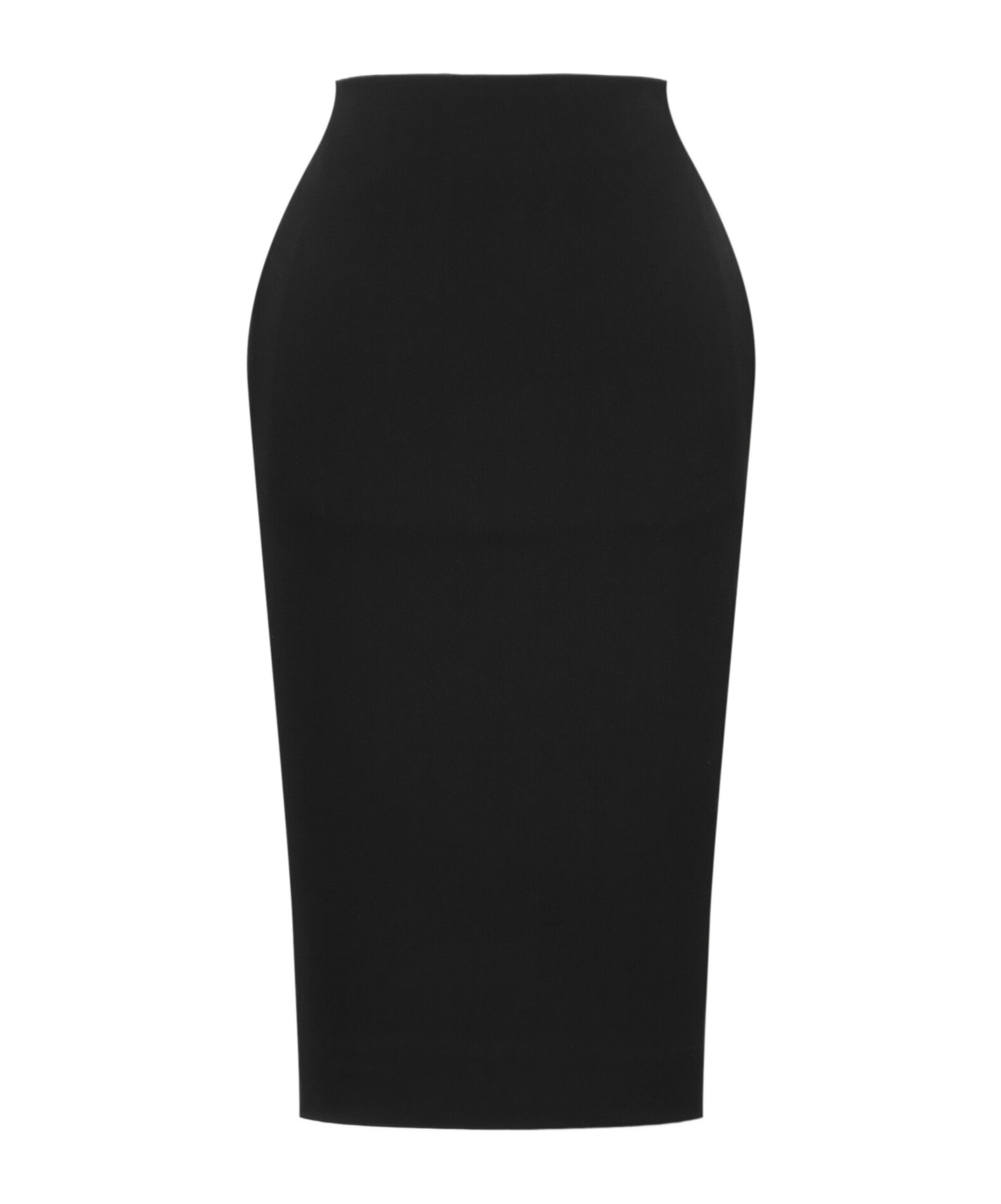 Saint Laurent High-waisted Pencil Skirt In Black