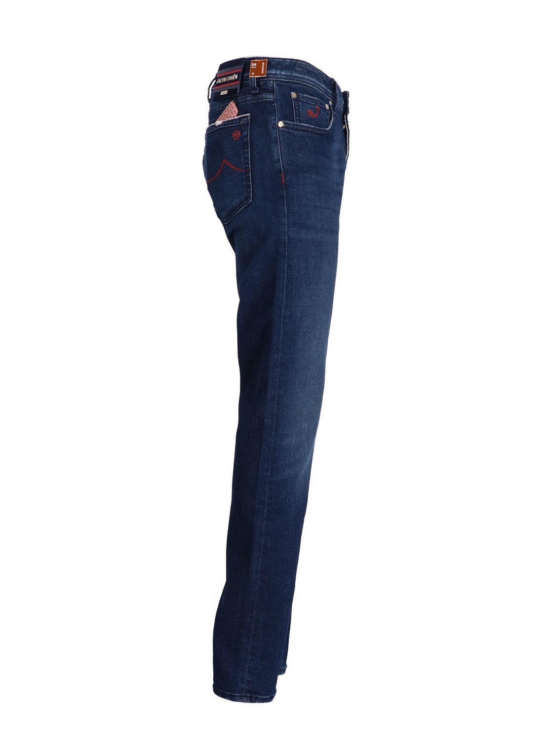 Jacob Cohen Denim Trousers With Belt Loops