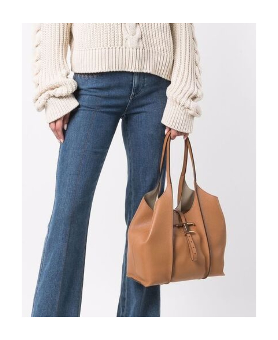Tod's Versatile Adjustable Top Bag In Brown