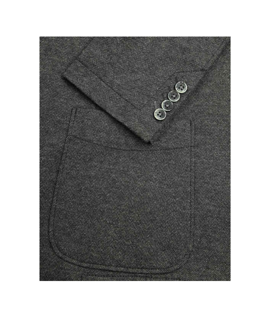 Hugo Boss Buckle Suit Jacket In Black