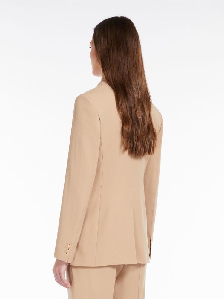 MAX MARA SINGLE-BREASTED WOOL BLAZER