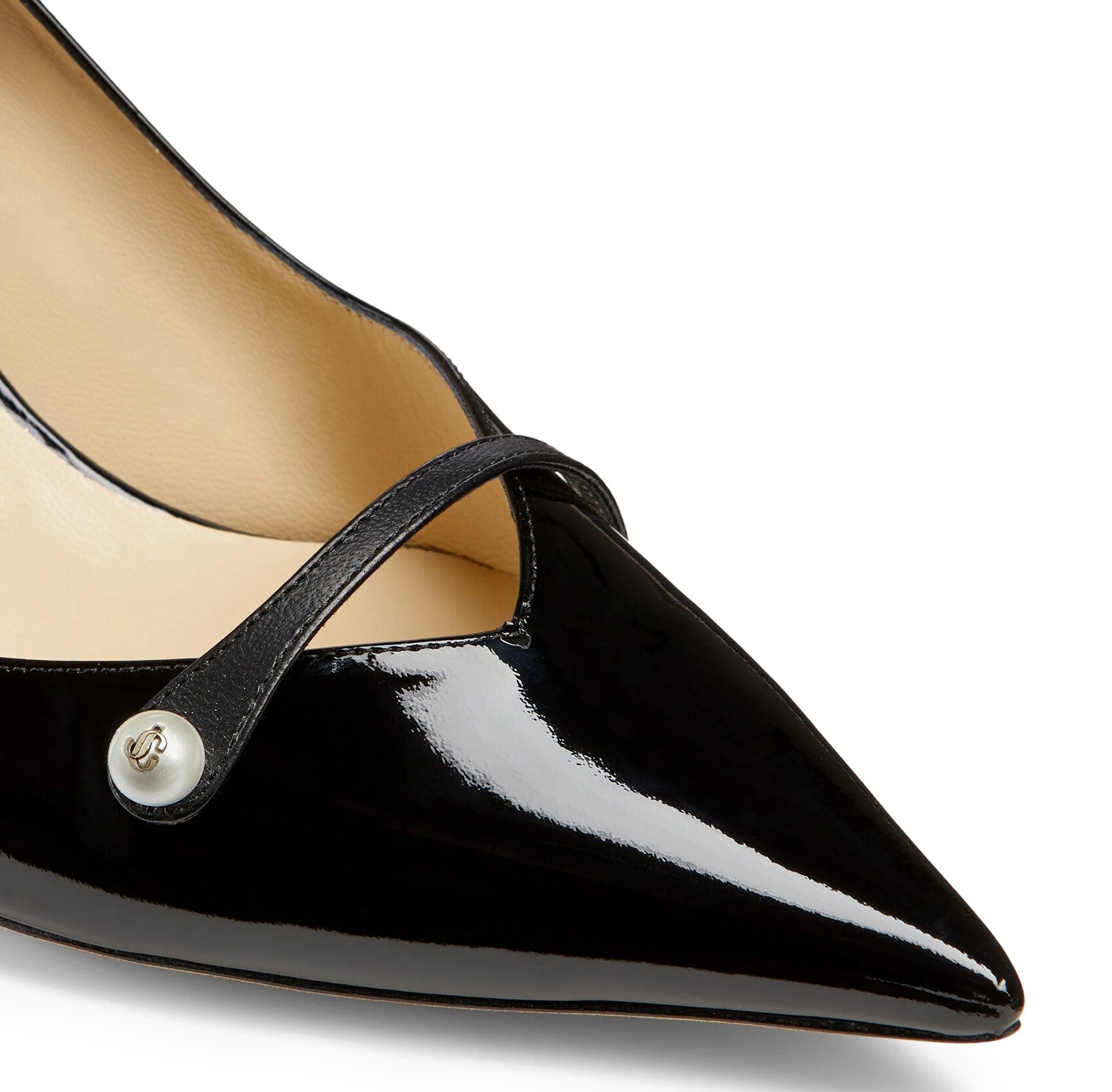 Jimmy Choo Rosalia 65 Patent Leather Pumps In Black