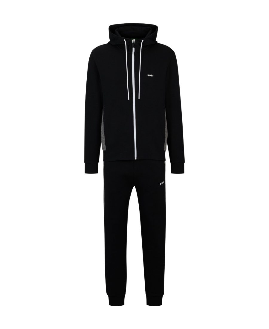 Hugo Boss Logo Logo Sports Suit In Black