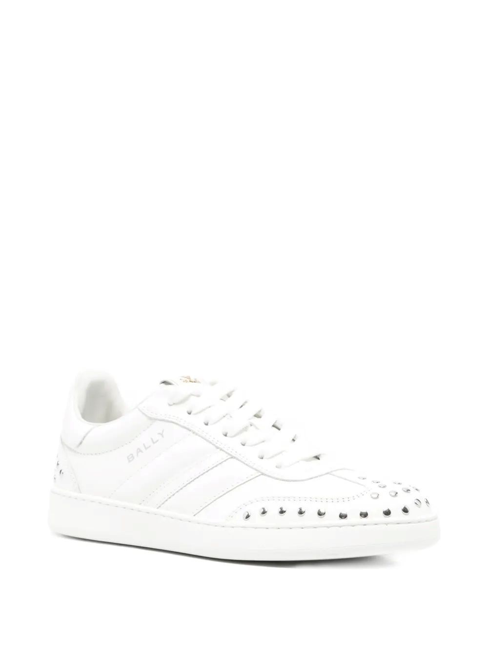Bally Lace-up Sneakers In White