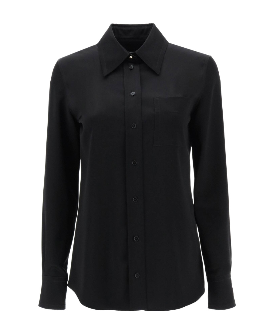 Lanvin Women Crepe De Chine Shirt In Black