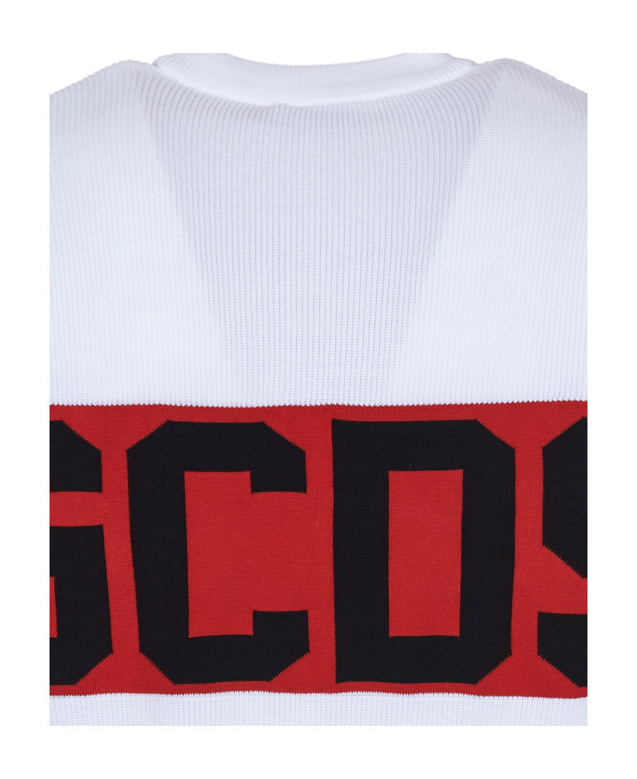 Gcds Oversized Logo Jumper In Red