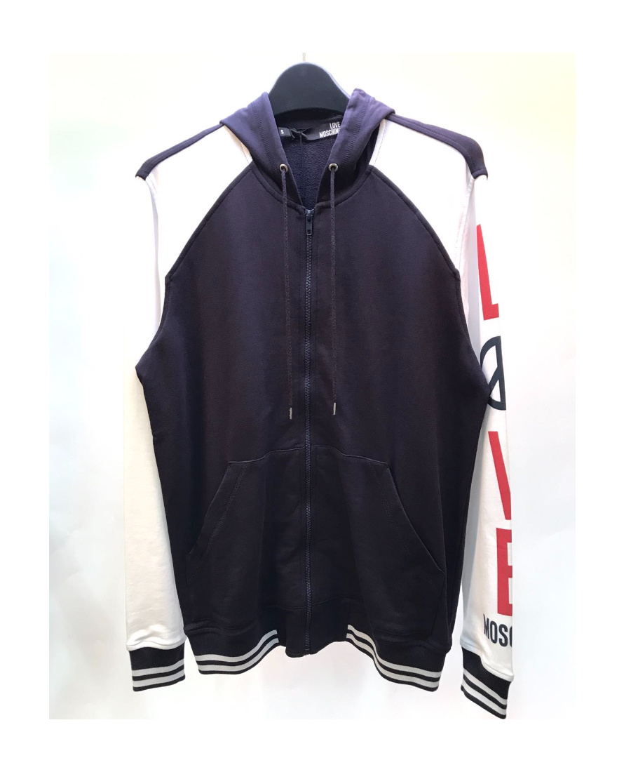 MOSCHINO SPLICED CASUAL JACKET