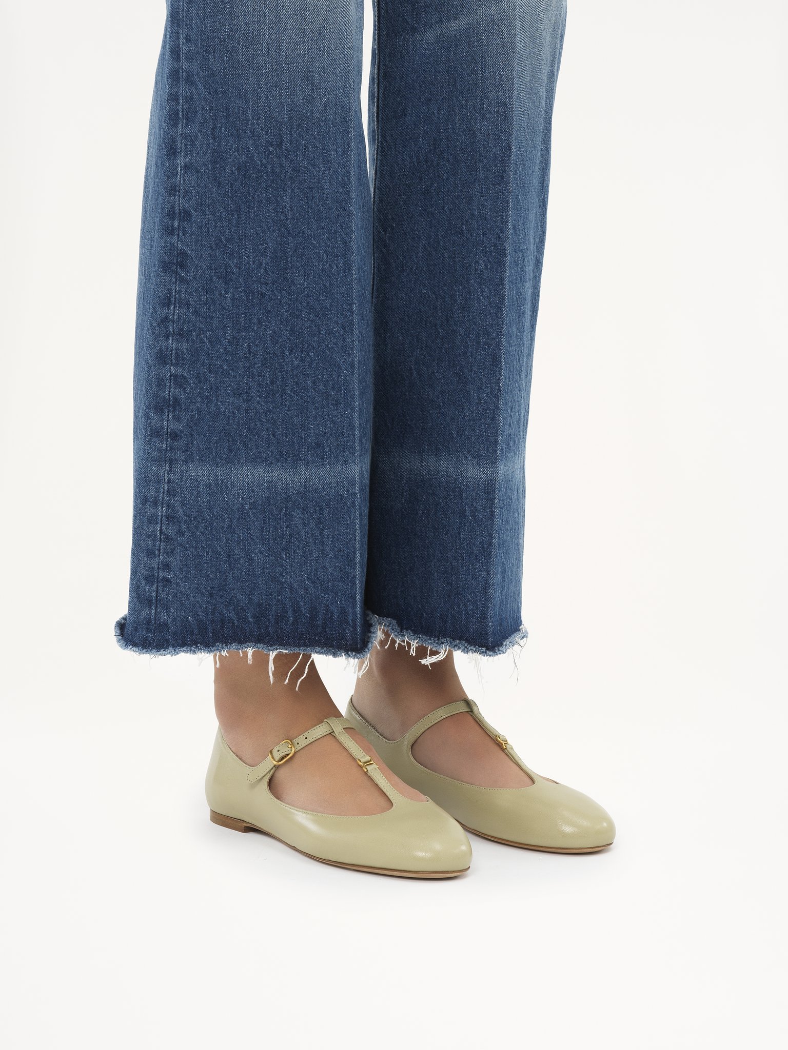 Chloé Marcie Ballet Flats In Nude