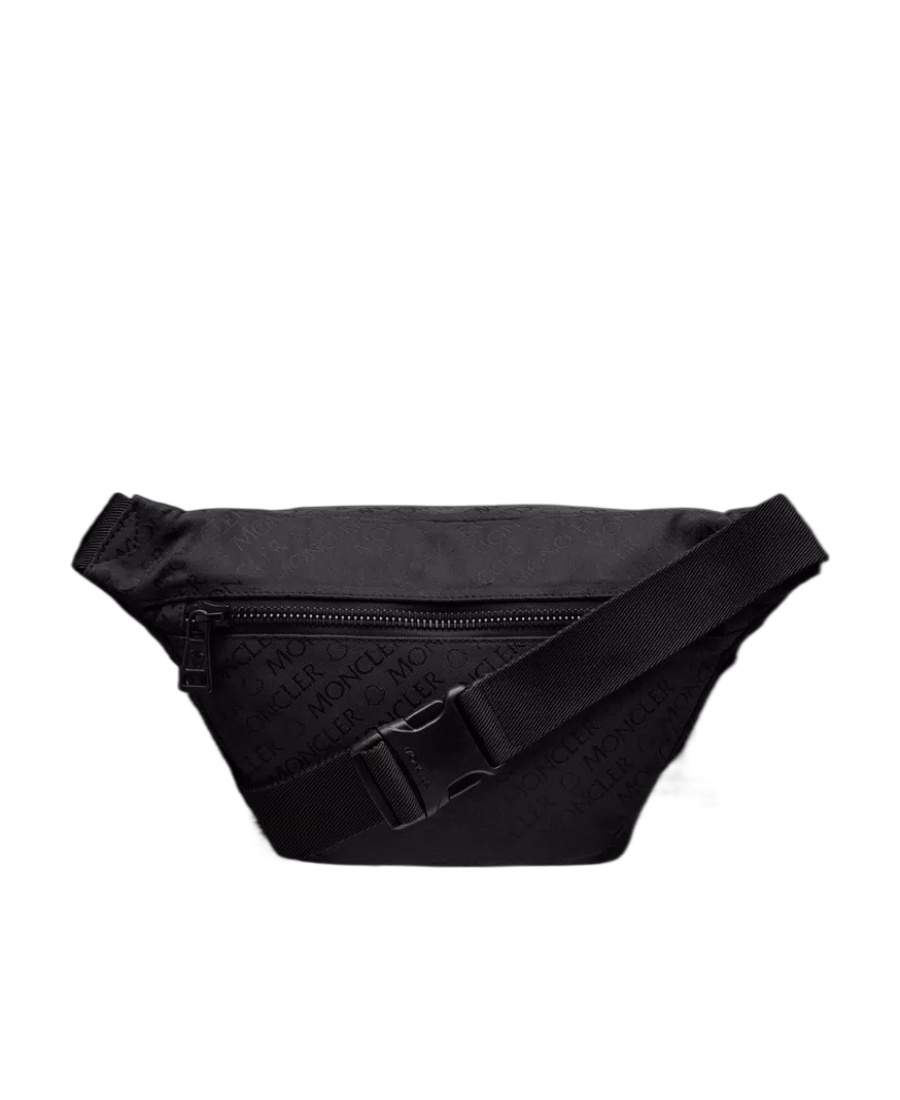 Moncler Durance Piccolo Technical Fabric Belt Bag In Black