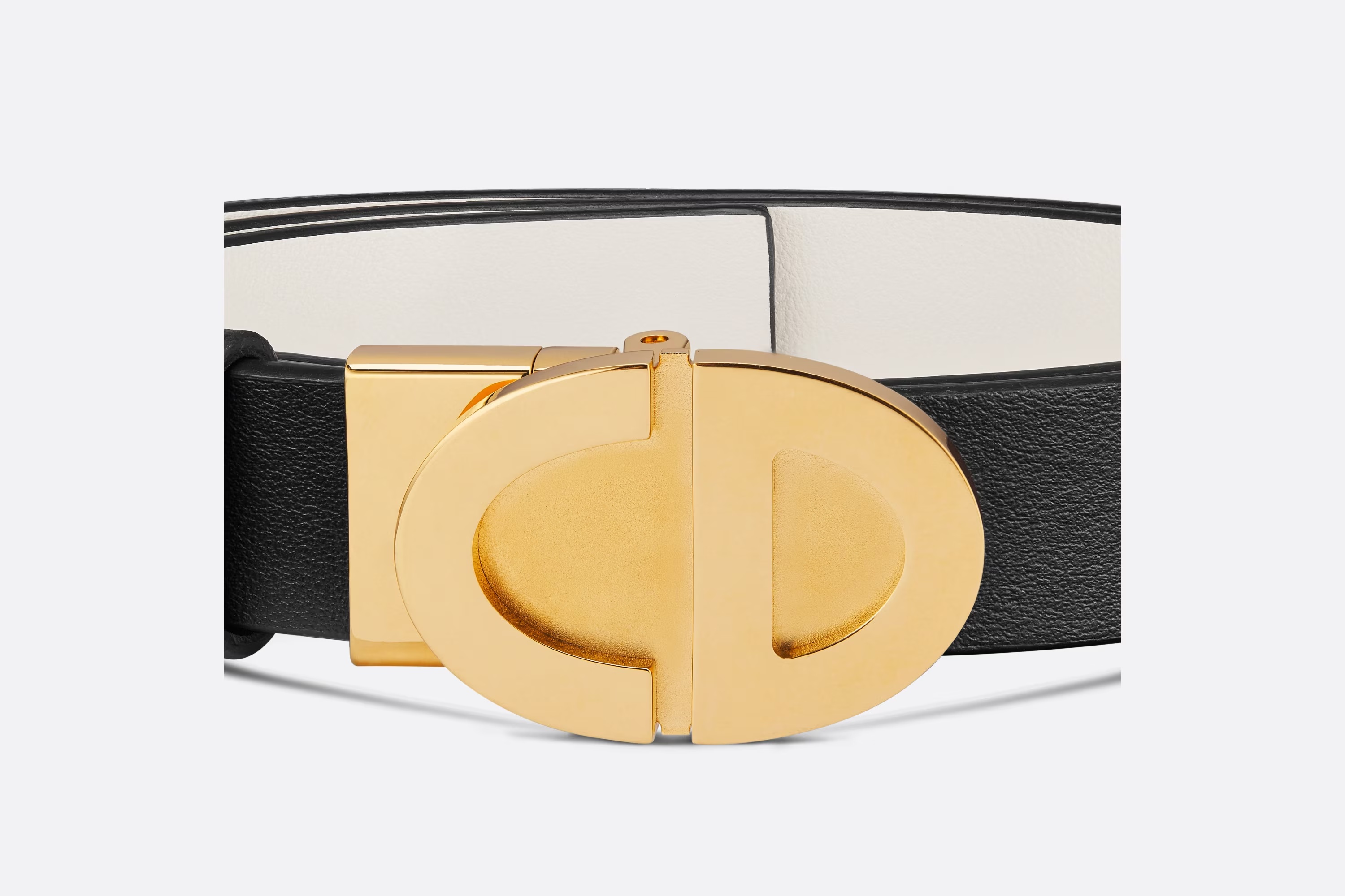 Dior Forever Double-sided Belt In White