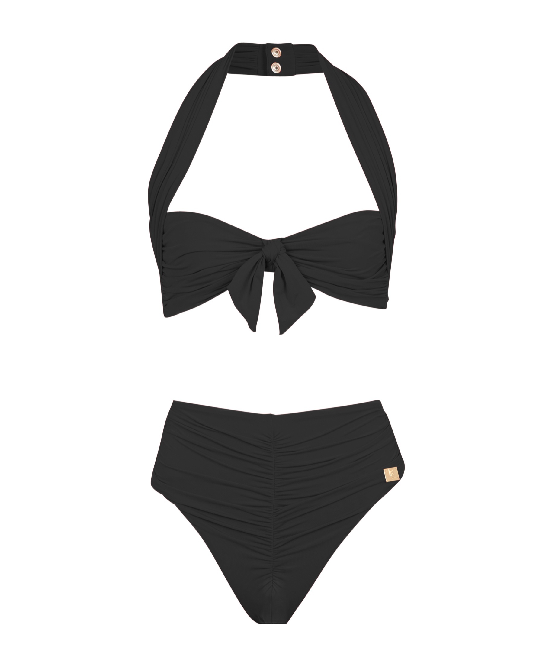 Balmain Plain Two-piece Swimsuit