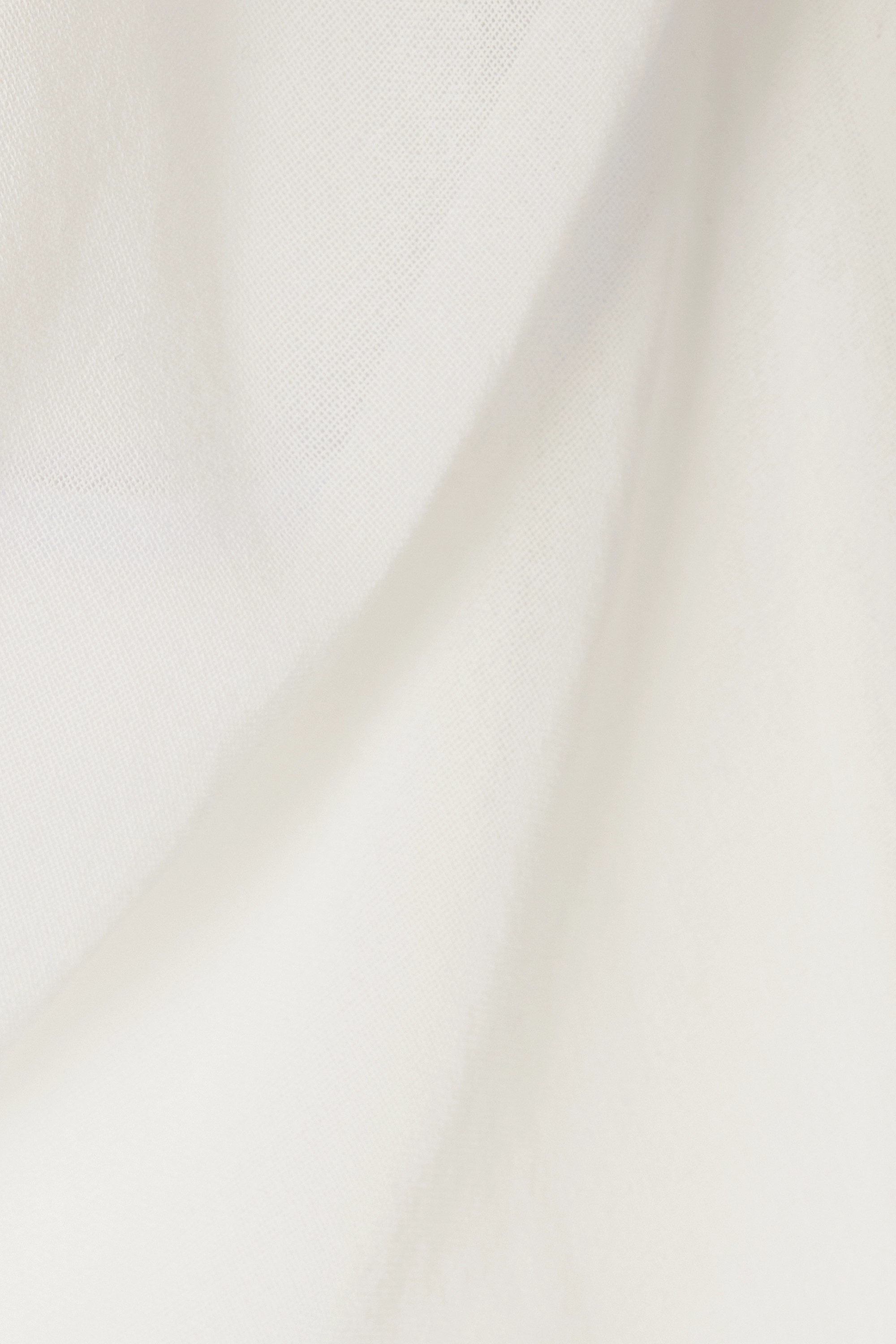 Bottega Veneta A Long, Transparent Dress In White