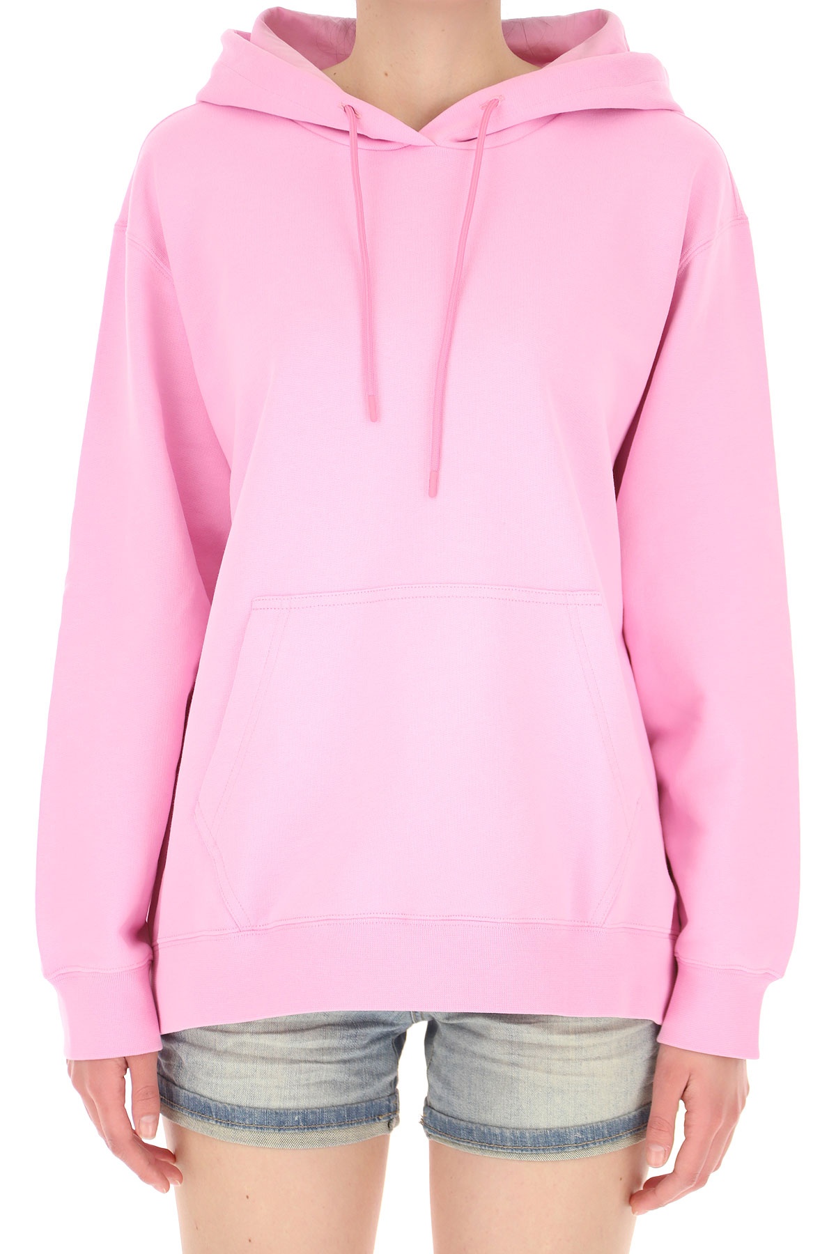Msgm Logo-print Pullover Hoodie In Pink
