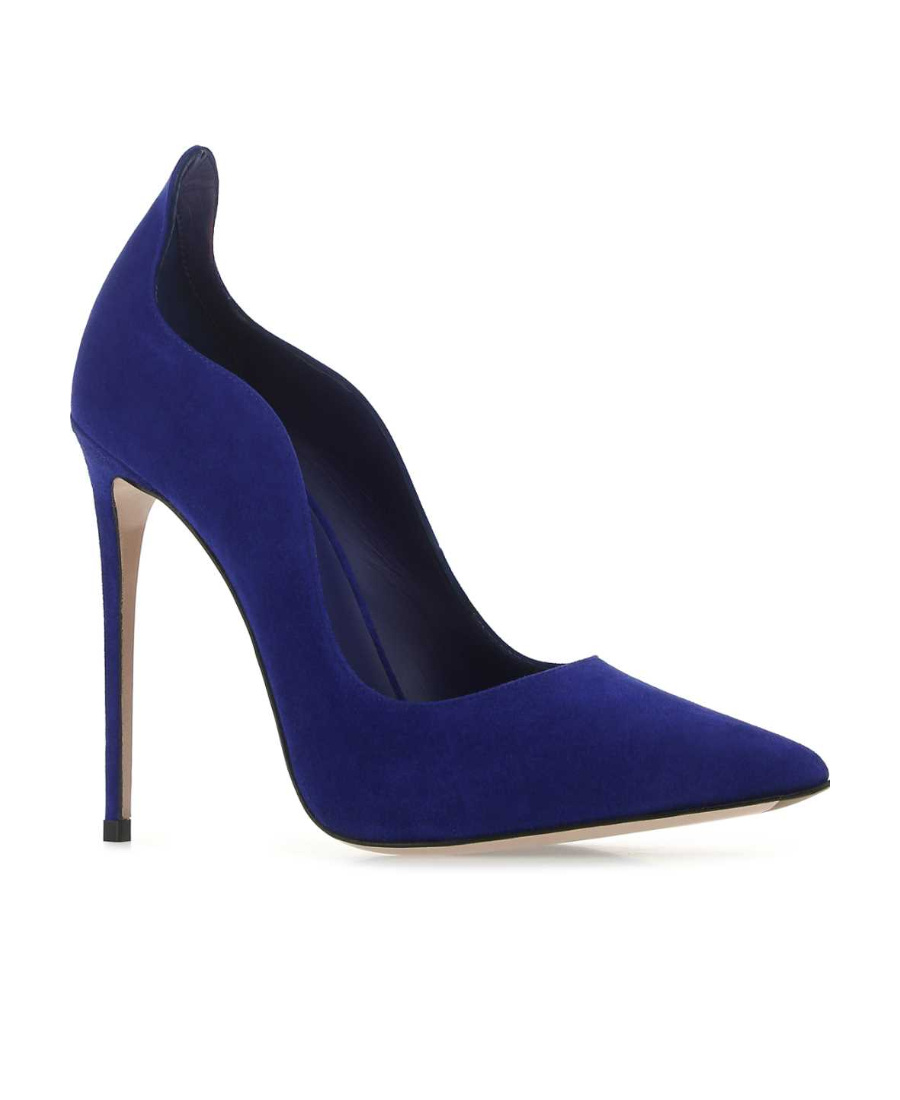 Le Silla Ivy Scalloped Pumps In Blue