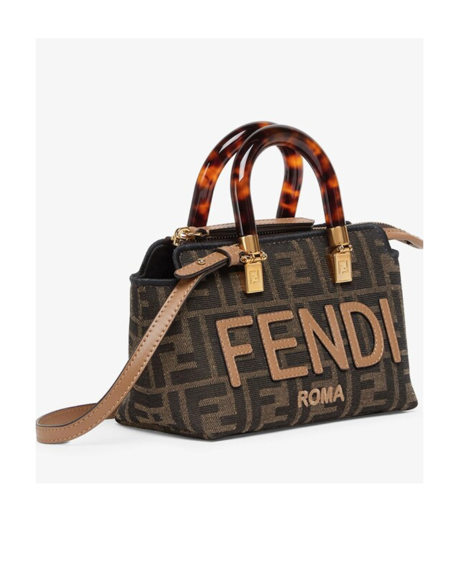 Fendi By The Way Mini Tote Bag In Brown