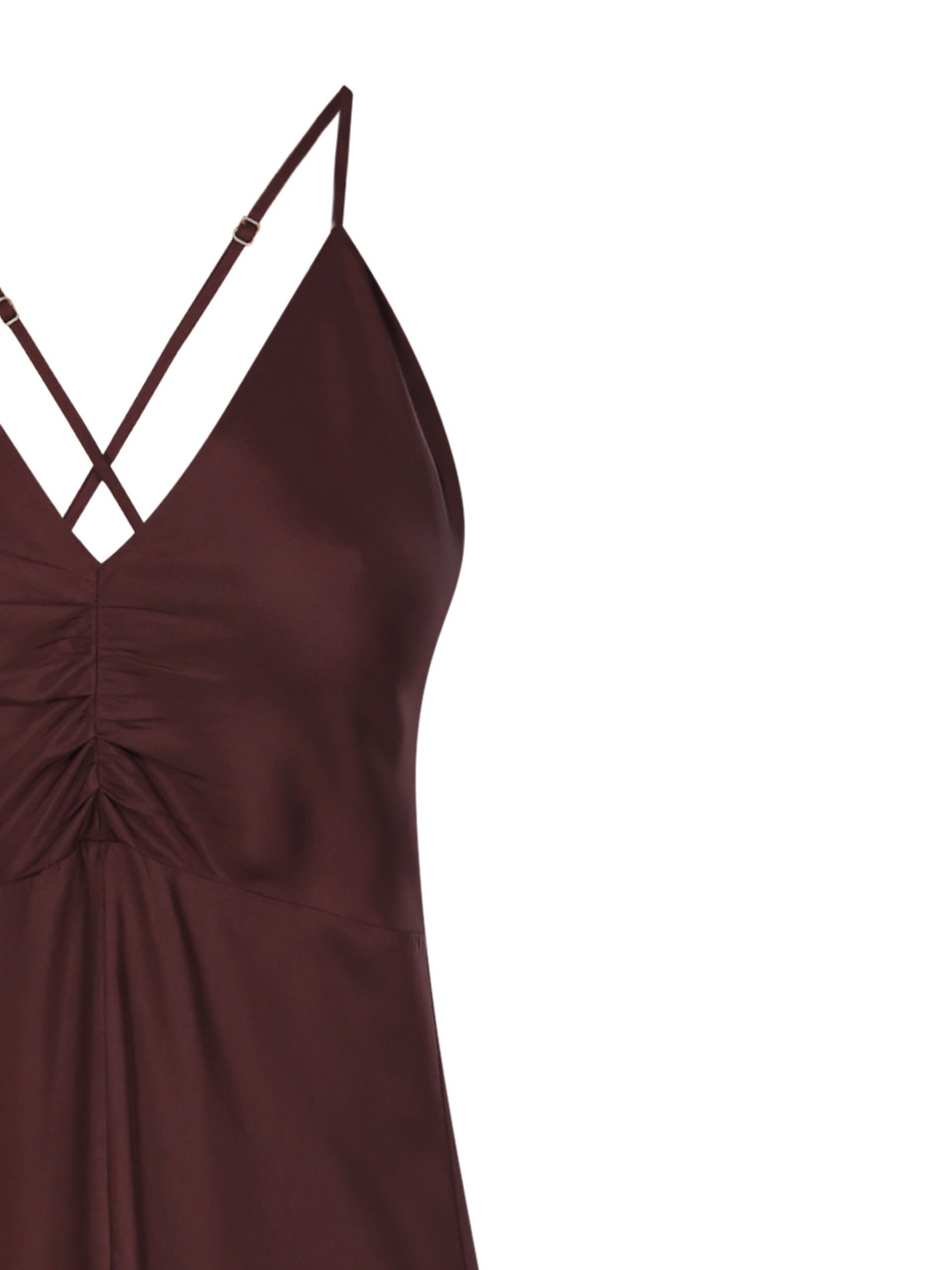 Shop Forte Forte Strappy Midi Dress