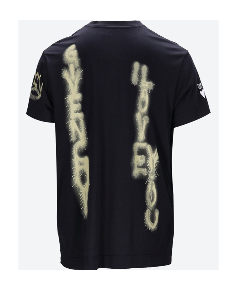Givenchy Round-necked T-shirt In Black