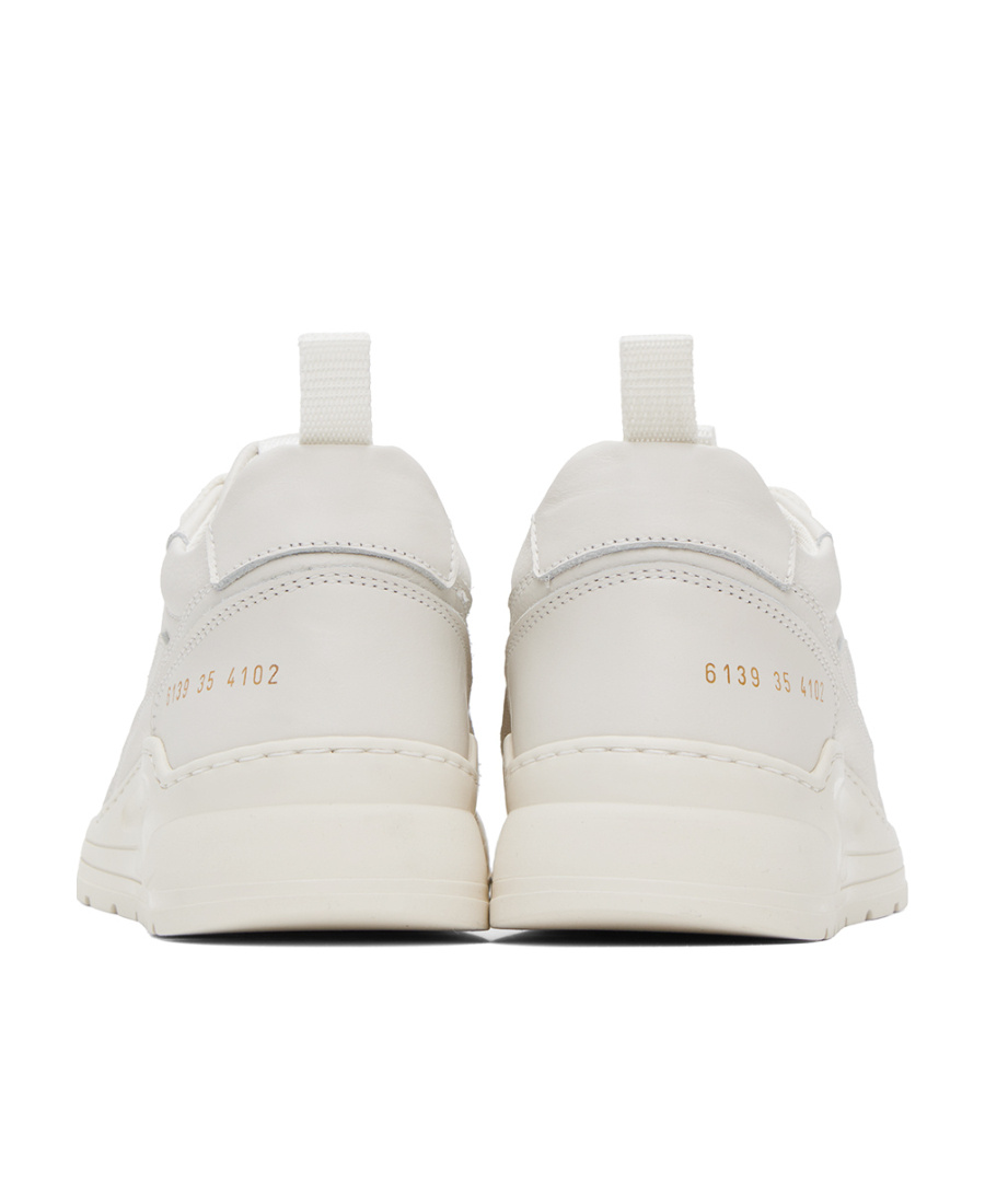 Common Projects Splicing Design Low-top Casual Shoes In White