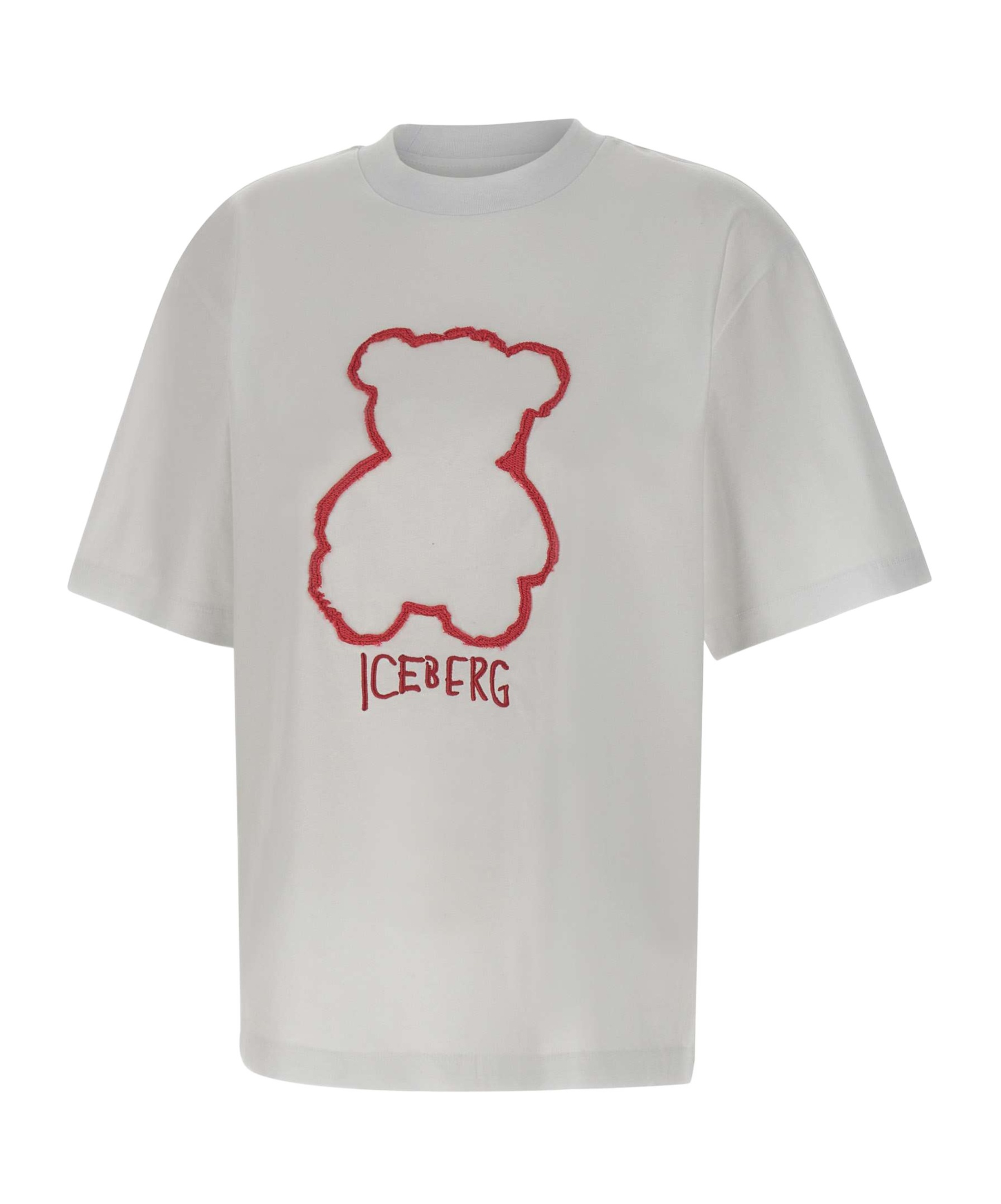 Shop Iceberg Short-sleeved T-shirt In White