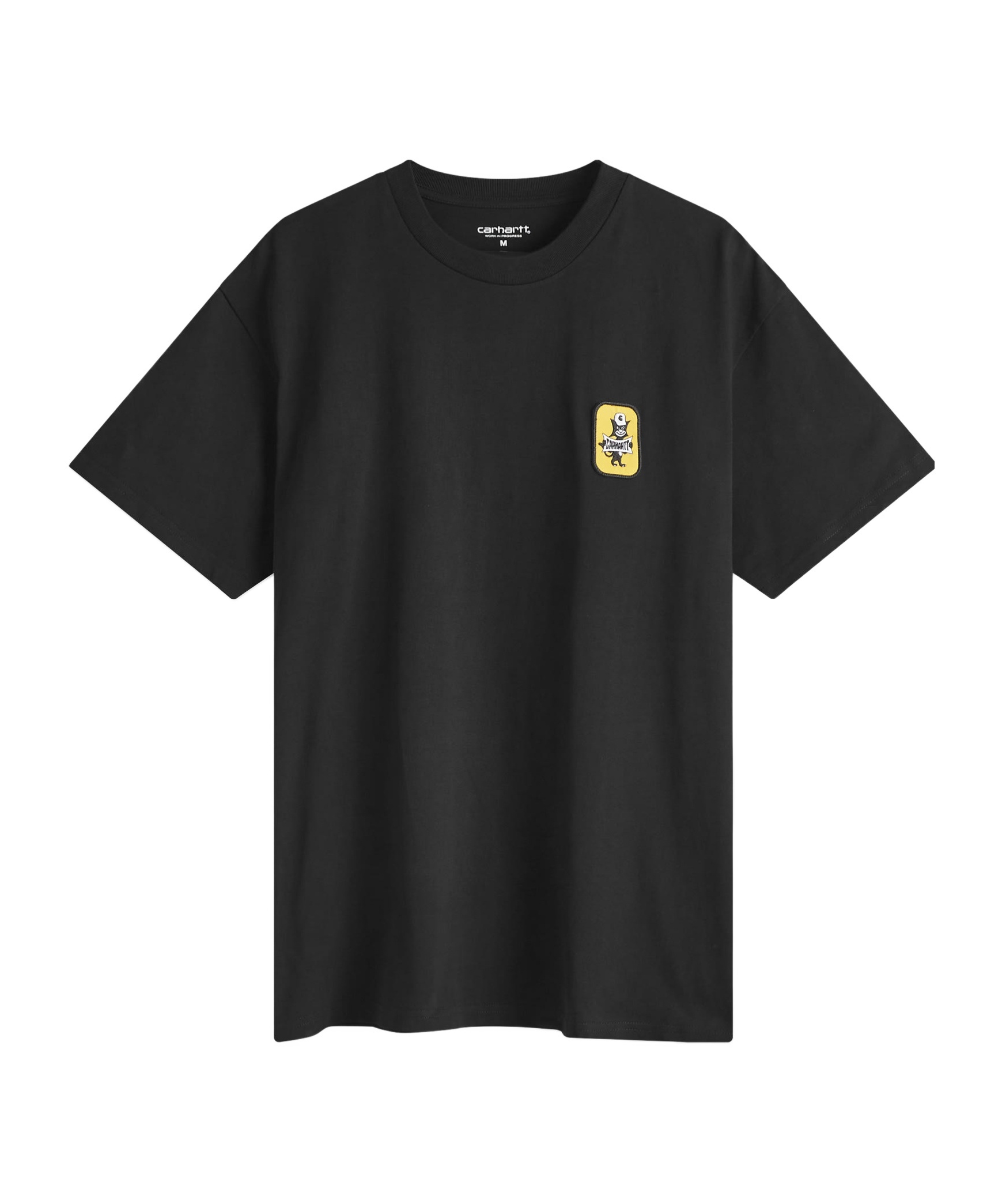 Carhartt Mens Black Signal Short-sleeve Cotton-jersey T-shirt In Black